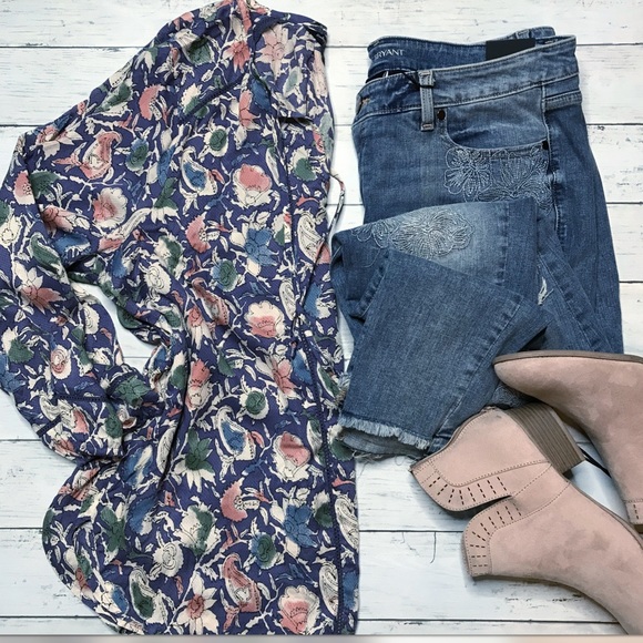 Lucky Brand Tops - LUCKY BRAND- Floral Top